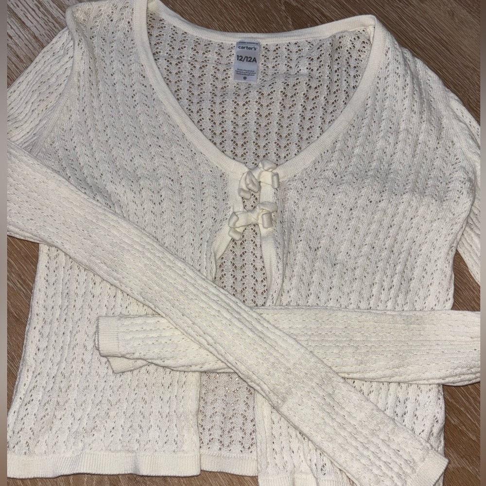 Carters girls cardigan size 12
